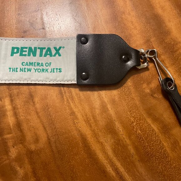Vtg Pentax New York Jets Camera Neck Shoulder Strap Accessory 33" - Picture 2 of 10
